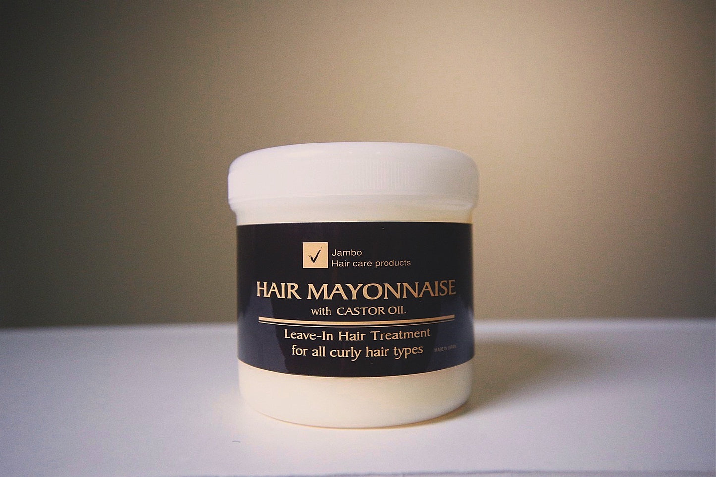 HAIR MAYONNAISE WITH CASTER OIL